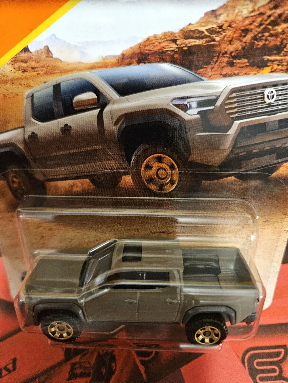 Matchbox Toyota Tacoma Pickup Truck - Gray